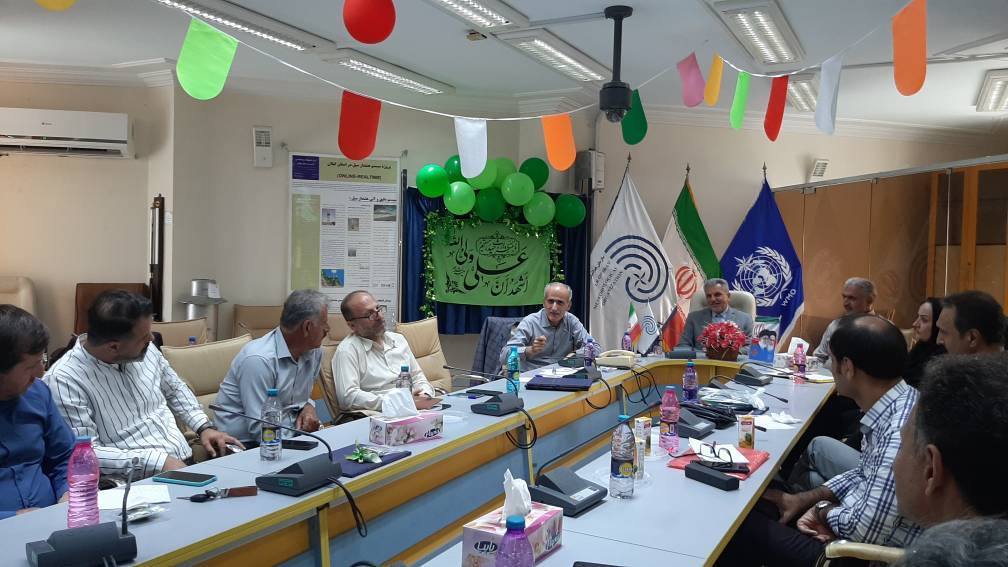 برگزاری جلسه روسای ستادی و روسای ادارات و ایستگاه های هواشناسی استان گیلان