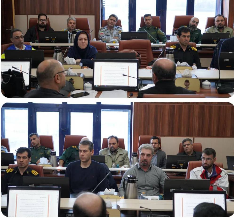 نشست هماهنگی اجرای طرح ایمنی گردشگری دریایی استان گیلان ویژه نوروز1403